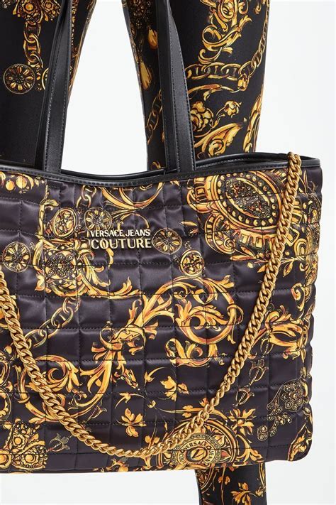 versace torebki|versace black tote.